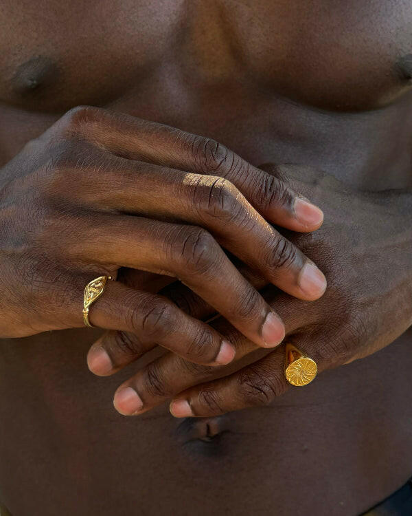 SUN SIGNET RING