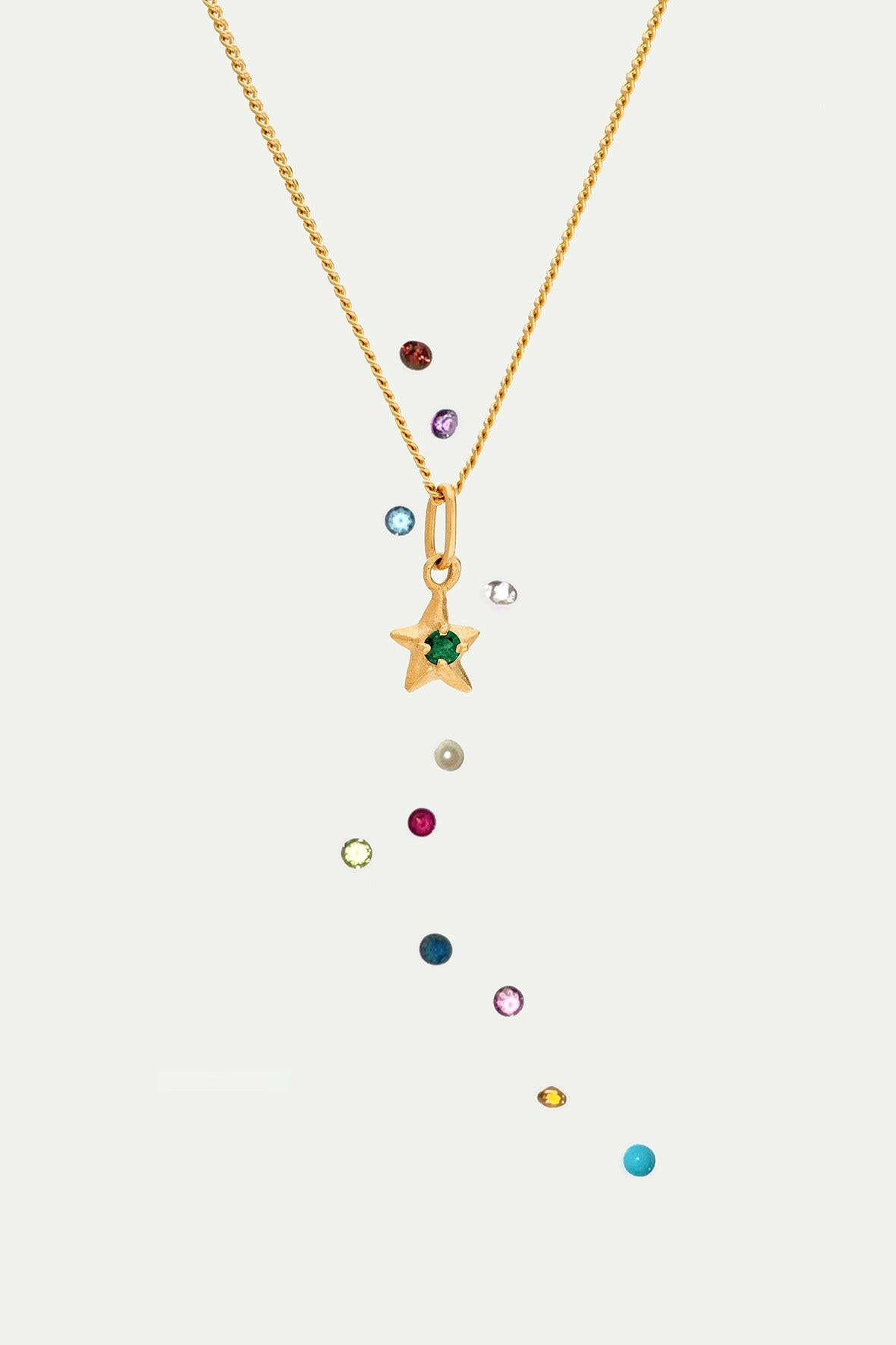 BIRTHSTONE STAR CHARMS