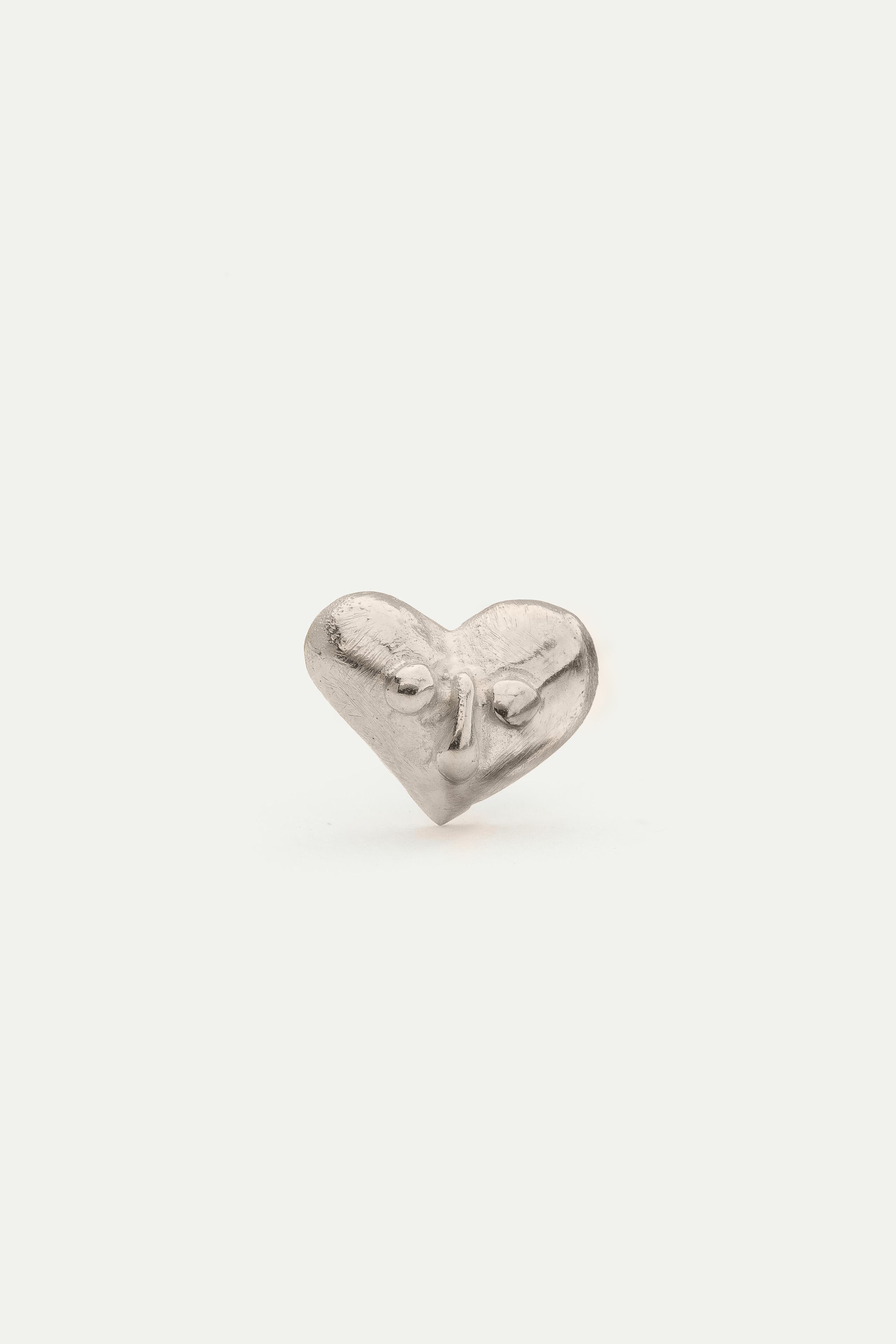 SMALL HEART STUD EARRING