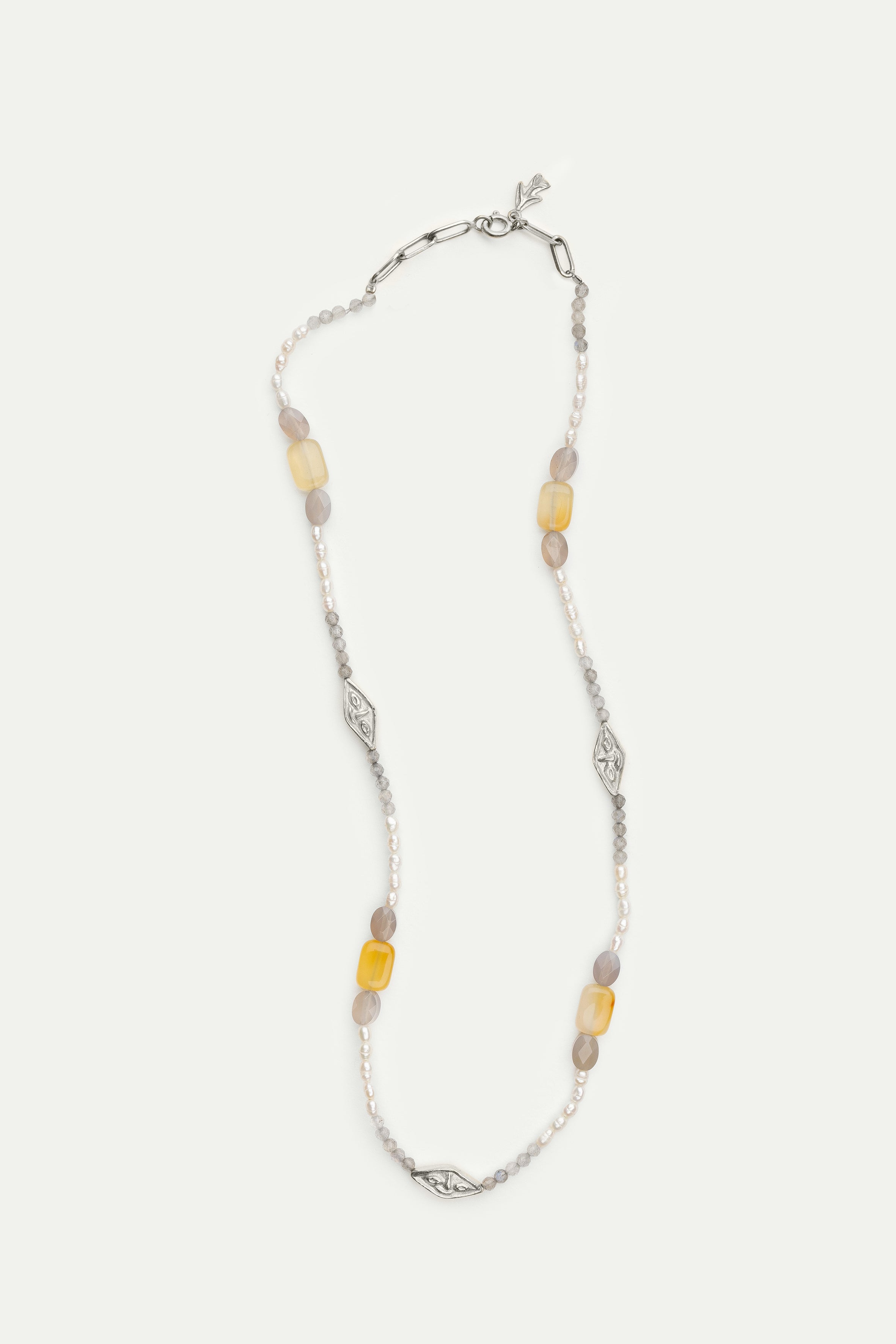 FRIENDLY FACES STONES NECKLACE - SOLSTICE