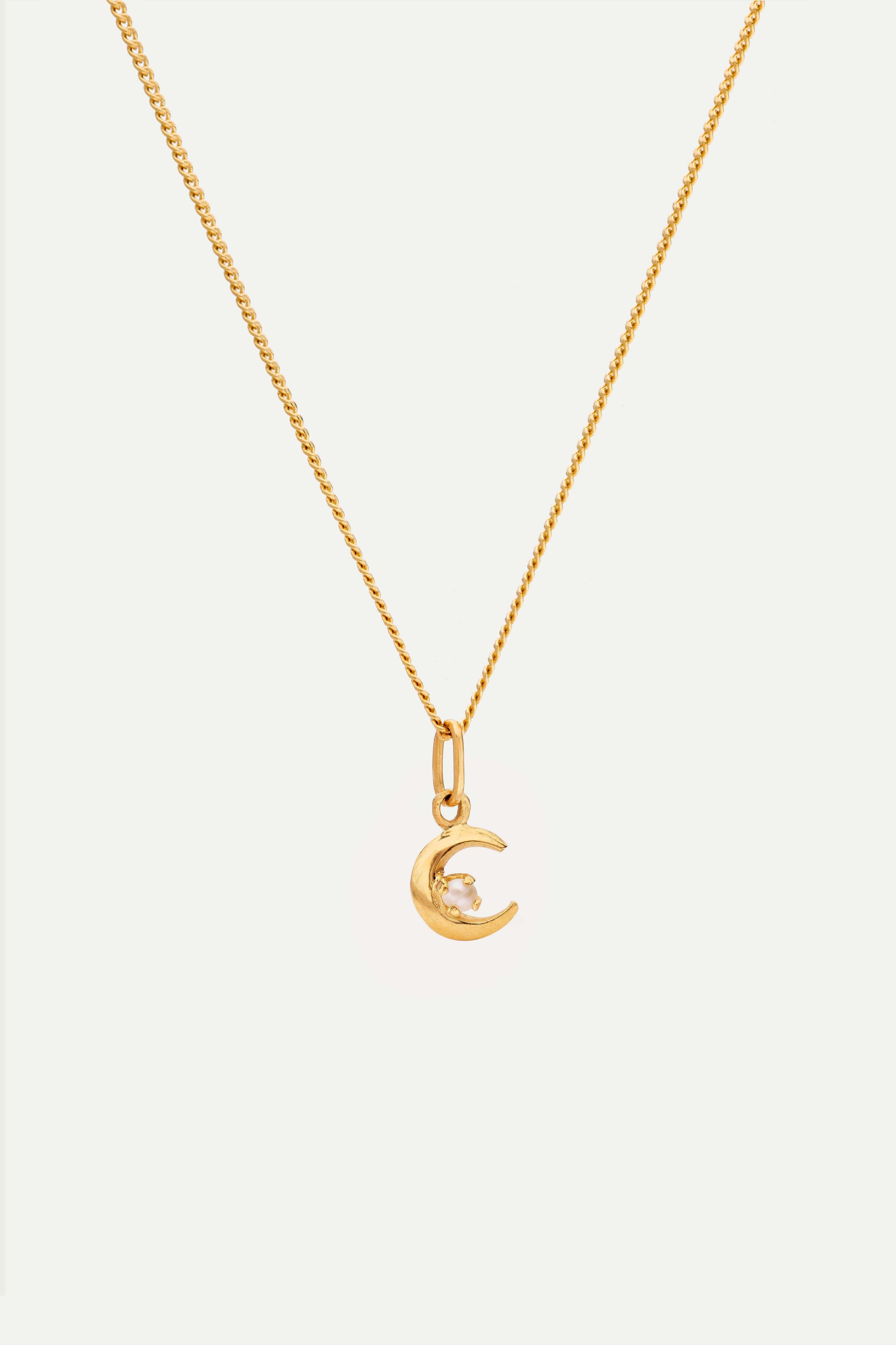 BIRTHSTONE MOON CHARMS