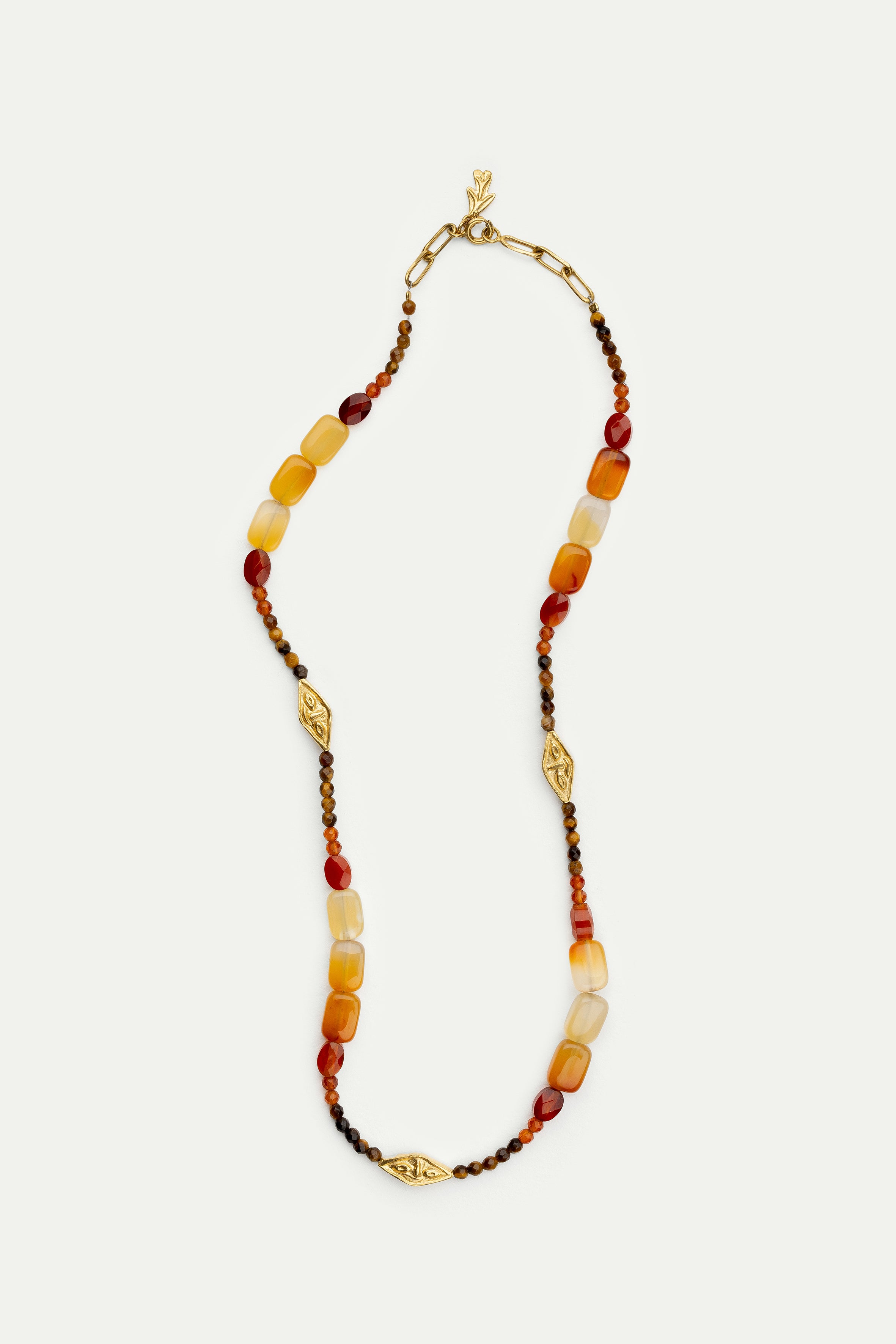 FRIENDLY FACES STONES NECKLACE - NOVA