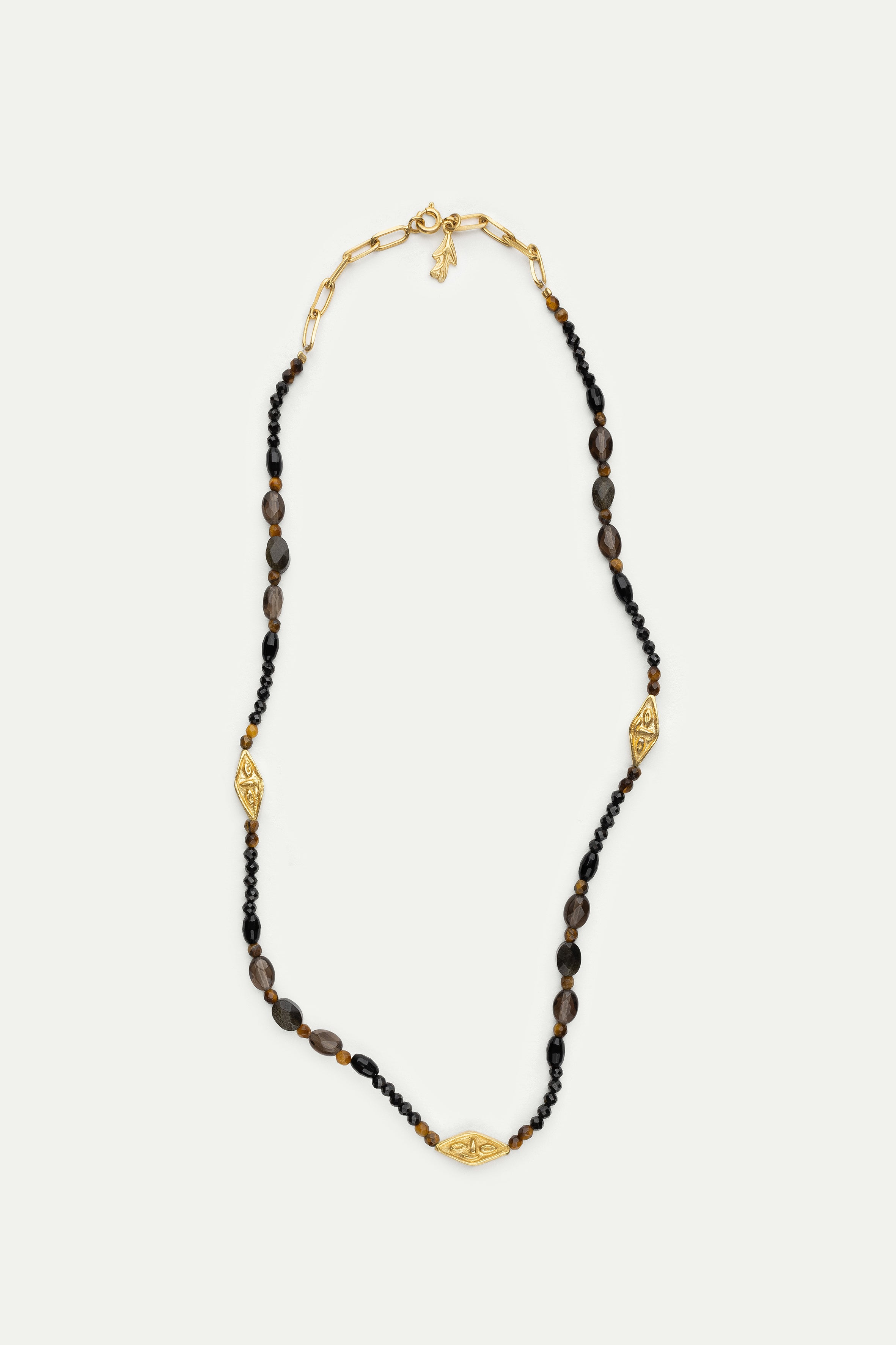 FRIENDLY FACES STONES NECKLACE - ECLIPSE
